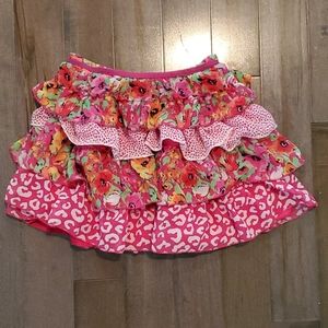 Girls Frilly 7/8 Skirt